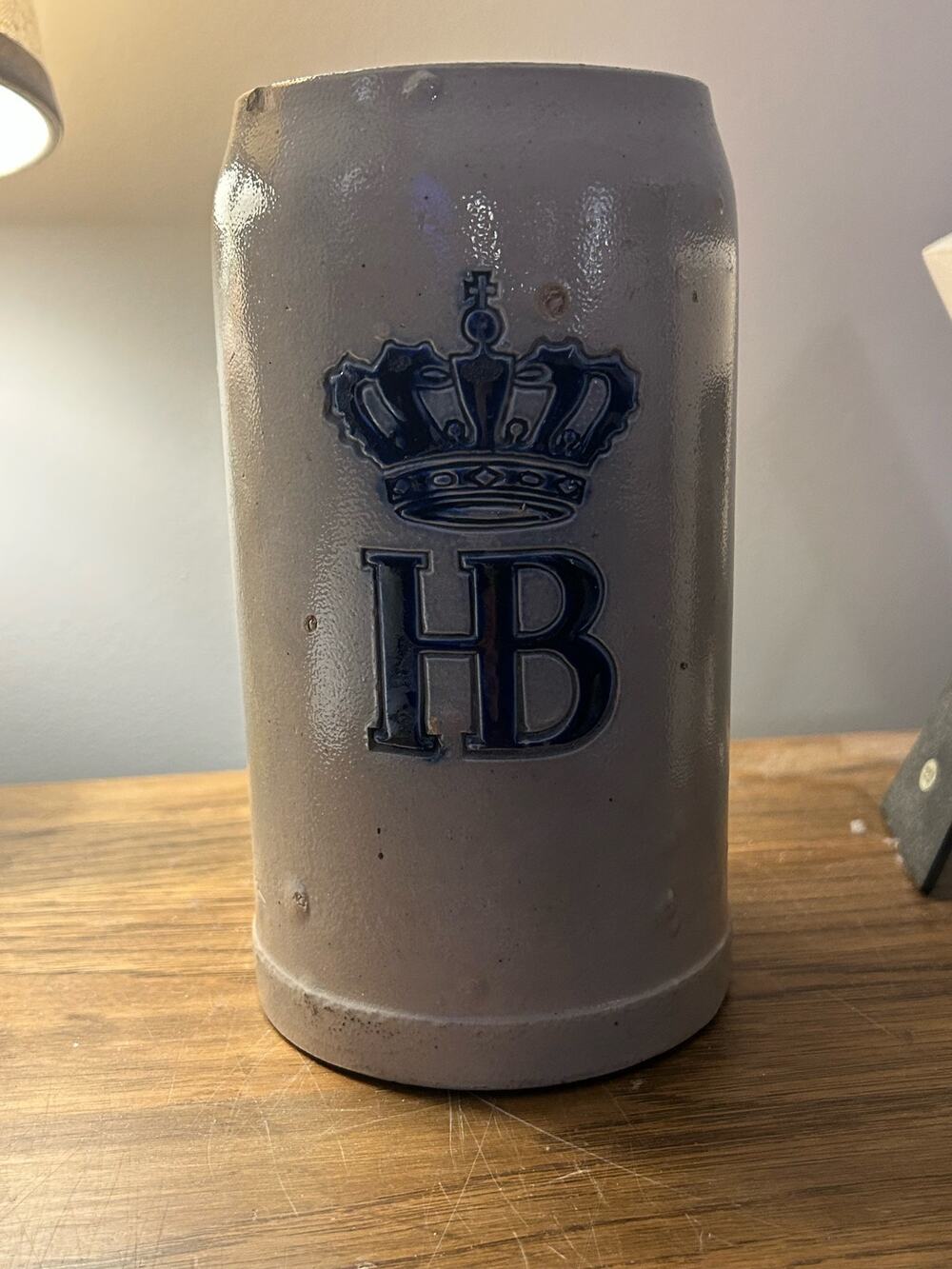 HB  german beer Stein mug 1L